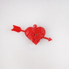 coeur style pendentif bijoux résine concurrence b9 valentines day 3d print model - Mito3D