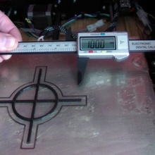 calibração 100x100 50mm diâmetro círculo poupar partes xandycalibration 3d print model - Mito3D