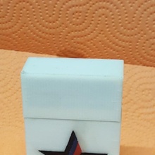 david bowie sigaretta scatola copertina guaina giardino zortrax cjward stella nera frocio fumatori 3d print model - Mito3D
