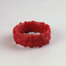 cuore san valentino bracciale gioielli resina concorso b9 valentines day 3d print model - Mito3D