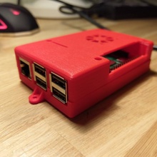 raspberry pi 3 case gadgets & electronics mount shell housing 3d print model - Mito3D