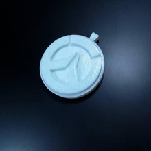 aşırı izleme logo kolye hayran Sanat 3d print model - Mito3D