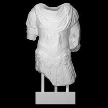 portrait statue roman military commander scan bust 3d print model - Mito3D
