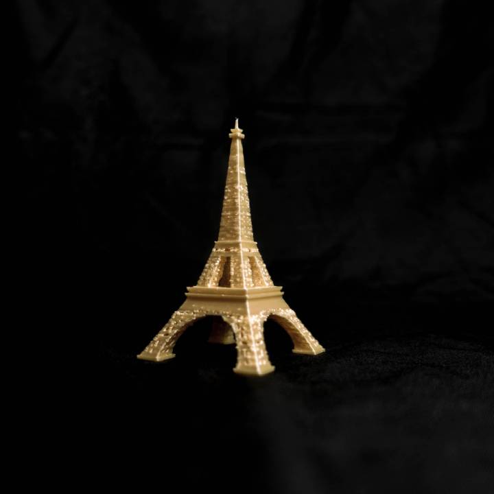 Eiffel tour éducation art conception monument France pays 3D print model - Mito3D