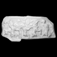 triumphal procession dionysus 2 scan ancient god greece mythology scene fragment 3d print model - Mito3D