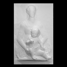 Madonna bambino scansione Gesù religione Maria 3d print model - Mito3D