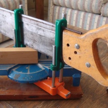 gu para inglete Disston guider mitre rechange pièces outils bois inventeur madera herramienta 3d print model - Mito3D