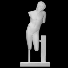 giovane ragazzo scansione greco 3d print model - Mito3D