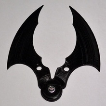 batarang props & cosplay 3d print model - Mito3D
