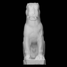 amaravati guardian lion scan pradakshinapatha 3d print model - Mito3D