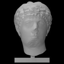 cleopatra vii escanear Egipto 3d print model - Mito3D
