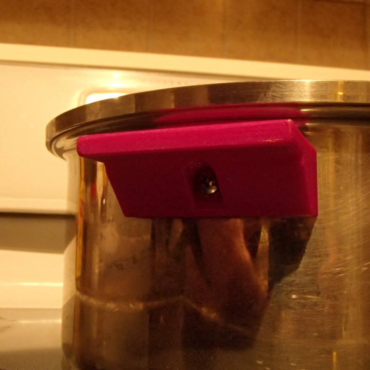 pot handle & garden cooking kitchen 3dspareparts cookingpot sparehandle 3D print model - Mito3D