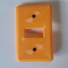simple light switch cover spare parts house 3d print model - Mito3D