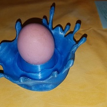 splash eggholder & garden 3d print model - Mito3D