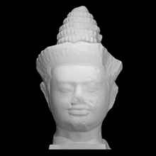 divinity head scan bust mythology sculpture statue religion 3dprint asia 3dscan culturalheritage cambodia 3d print model - Mito3D