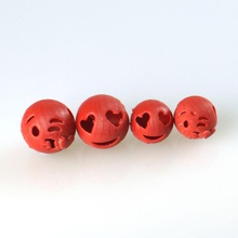 emoji amor beso cuentas collar joyería resina concurso b9 san valentín día 3d print model - Mito3D