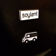 soylent magnet fan art fridge logo truck refrigerator 3d print model - Mito3D