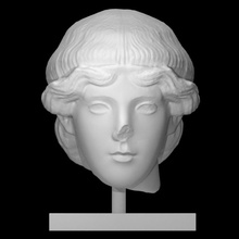 head youth scan 3d print model - Mito3D