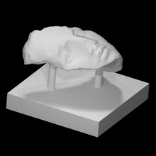head athlete scan man male fragment 3d print model - Mito3D