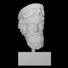 tête asclépios analyse Dieu grec héros mythologie 3d print model - Mito3D