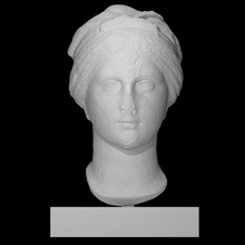 head female statue scan greek 3d print model - Mito3D