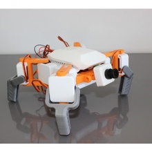 smars quad mod gadgets électronique jambe modulaire robot outils drone capteur module jambes quadrupède capteurs quadpod pattes 3d print model - Mito3D