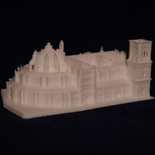 Granada katedral mimari bina gotik yapı Rönesans kilise Avrupa ispanya andaluc 3d print model - Mito3D