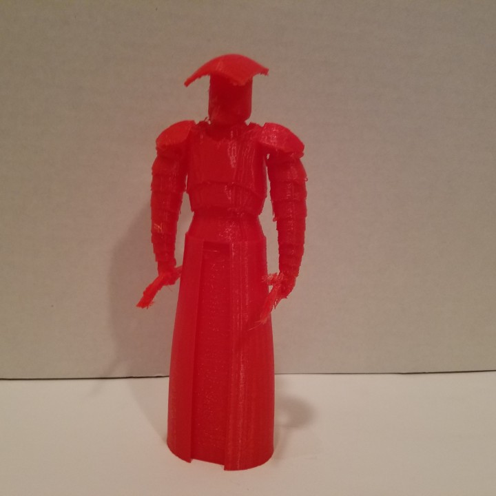 elite pretoriano guarda estrela guerras Jedi ventilador arte Guerra Estrelas jedi 3D print model - Mito3D