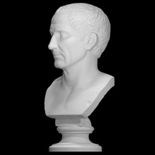 farnese caesar scan bust rome sculpture emperor trajan plaster copy julius 3d print model - Mito3D