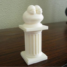 frog bust pedestal toys & games pepe 3d print model - Mito3D