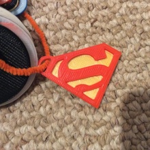 Superman clé chaîne mode accessoires porte clés 3d print model - Mito3D