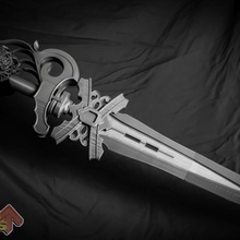 fantasia xv Ignis Scientia punhal réplica adereços cosplay suporte espada cosplayer finalfantasyxv 3d print model - Mito3D