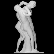 Herkül Antaeus taramak Yunan mitoloji efsane 3d print model - Mito3D