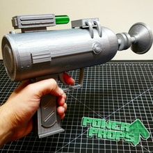 rick Morty Rick's lazer tabanca sahne Kostüm oyunu destek kopya ledler silahı Rickandmorty yetişkinler Rick Sanchez 3d print model - Mito3D