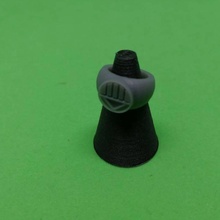 black lantern ring jewellery 3d print model - Mito3D