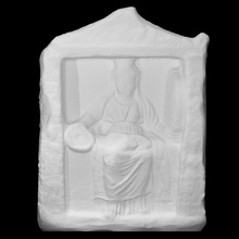 mother gods korybantes scan god relief 3d print model - Mito3D