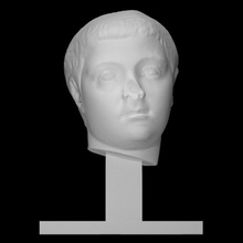 philip minore scansione testa imperatore Philipii 3d print model - Mito3D
