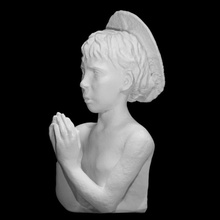 san juan bautista scan busto escultura privado colección 3d print model - Mito3D