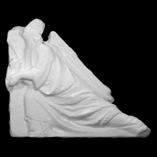 angel lifting curtain scan 3d print model - Mito3D