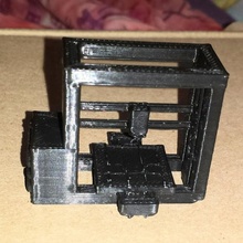 Lulzbot mini 3 boyutlu yazıcı model hayran Sanat oyuncak 3d print model - Mito3D