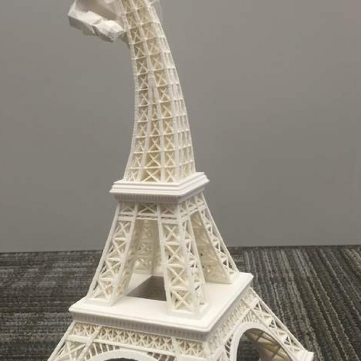 kong tour éducation Eiffel France nintendo 3D print model - Mito3D