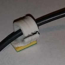 cable acortar repuesto partes soporte administración 3d print model - Mito3D