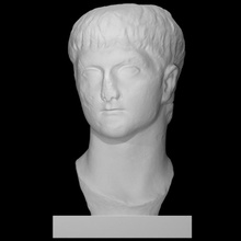 germanicus escanear hombre retrato romano masculino 3d print model - Mito3D