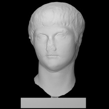 germanico figli maschi scansione uomo ritratto romano maschio generale 3d print model - Mito3D