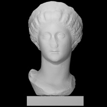 drusilla scan history portrait roman woman 3d print model - Mito3D