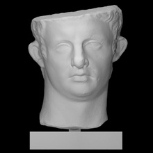 claudius scan portrait roman emperor 3d print model - Mito3D