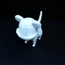 poly lioness toys & games animal lion lowpoly 3d print model - Mito3D