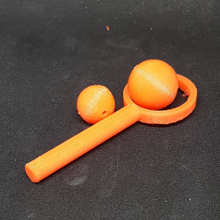 eco kendama upcycling juggling 3D print model - Mito3D