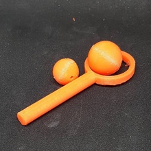 éco Kendama recyclage jonglerie 3d print model - Mito3D