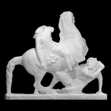 amazon horseback barbarian scan horse 3d print model - Mito3D